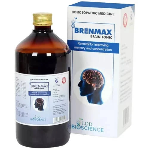 LDD Bioscience Brenmax Brain Tonic: A Homeopathic Formula for Memory & Concentration