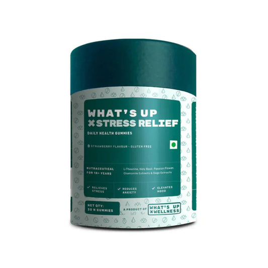 What's Up Wellness Stress Relief Gummies: Sweet, Easy Stress Support for Busy Days