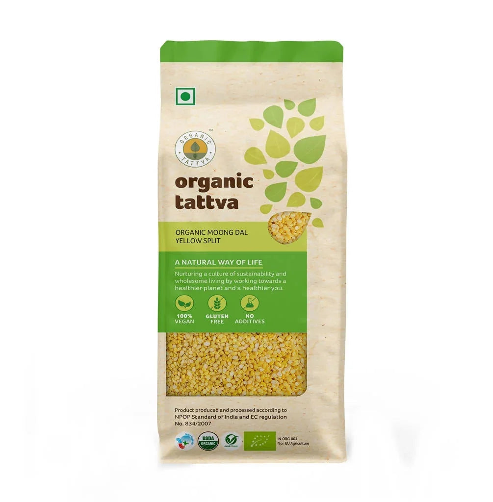 Organic Tattva Moong Dal Yellow Split: A Nutritious Everyday Dal for Healthy Home Cooking