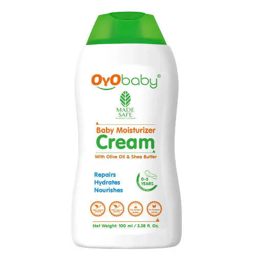 Oyo Baby Natural Baby Moisturizer Cream: Gentle Daily Hydration for Soft & Healthy Baby Skin