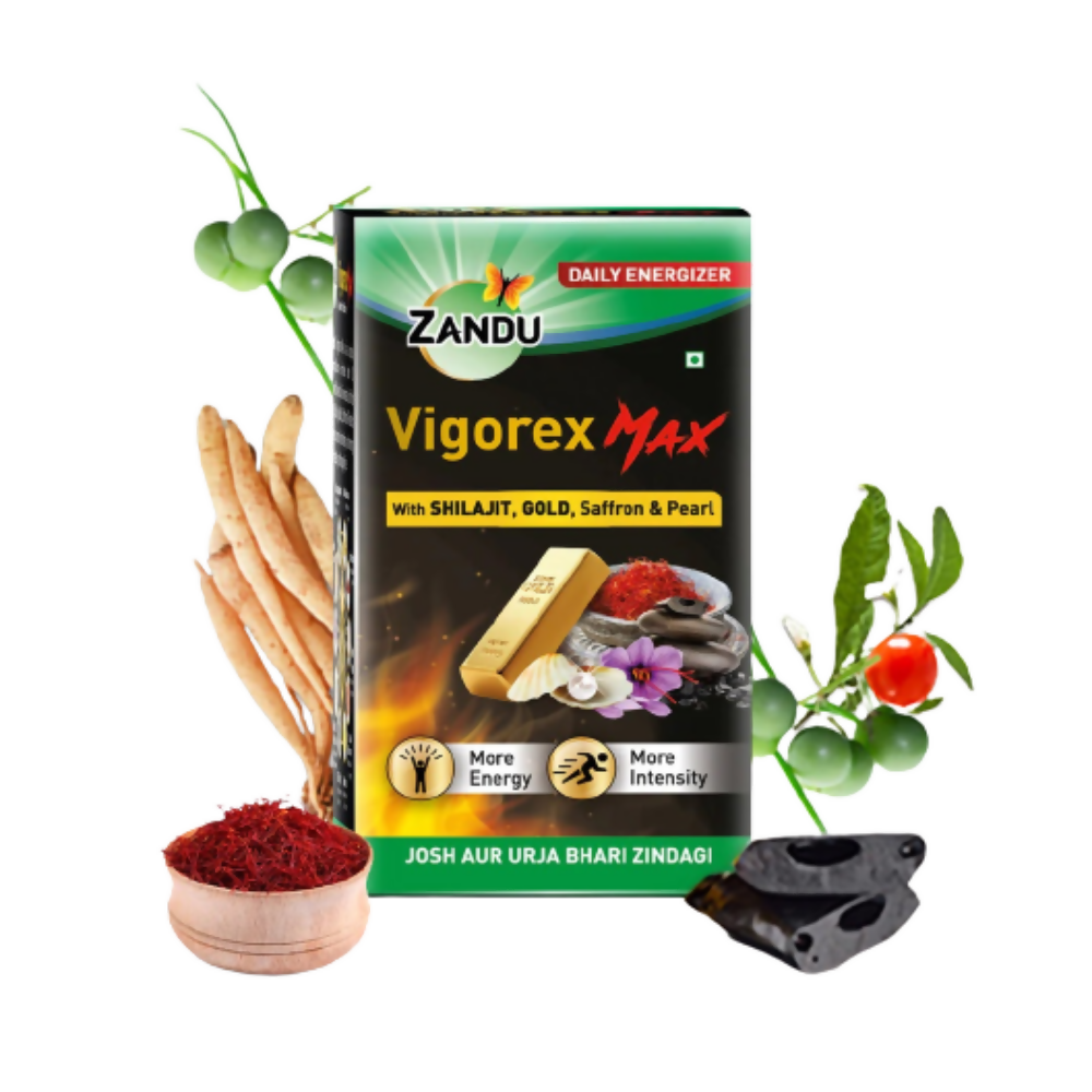 Zandu Vigorex Max Capsules: Exploring Traditional Ayurvedic Energy and Vitality Support