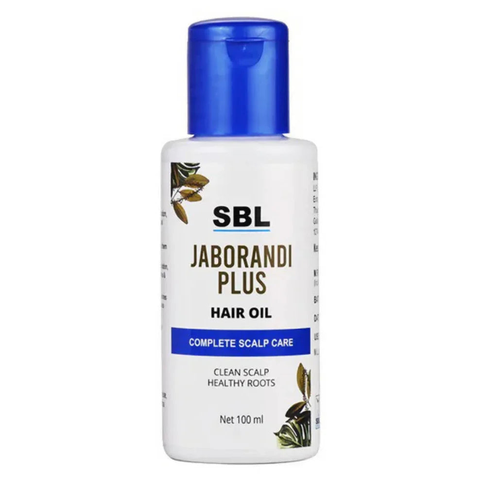 SBL Homeopathy Jaborandi Plus Hair Oil: Complete Solution for Hair Fall, Dandruff & Scalp Health