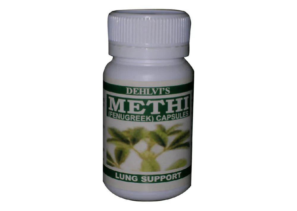 Dehlvi Methi Fenugreek Capsules, Fenugreek Capsules