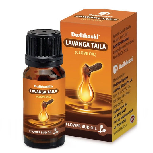 Dwibhashi Clove Oil (Lavanga Taila): Natural Ayurvedic Clove Oil for Toothache, Oral Care & Everyday Wellness