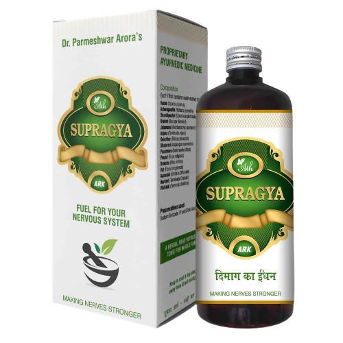 Ath Ayurdhamah Supragya Ark Tonic: The 15-Herb Medhya Rasayana in the Classical Ark Distillate Format — Brahmi, Ashwagandha, Shankhpushpi, Jatamansi, and the Ancient Bhabhka Yantra