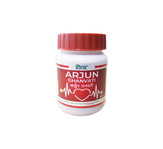 Patanjali Divya Arjun Ghanvati: The Ultimate Ayurvedic Heart Care Tablet for Strengthening Heart Muscles, Controlling Heart Rate, Blood Purification, Cholesterol Management, Heart Stroke/Attack Prevention