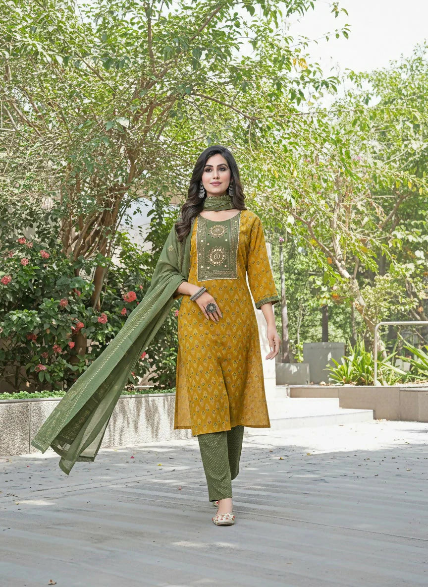 Cotton Kurta Set with Dupatta: The Perfect Summer Ethnic Wear That Combines Traditional Elegance with All-Day Comfort