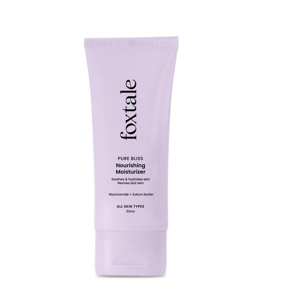 Foxtale Nourishing Face Moisturizer with Niacinamide: Lightweight Hydration for Everyday Skincare