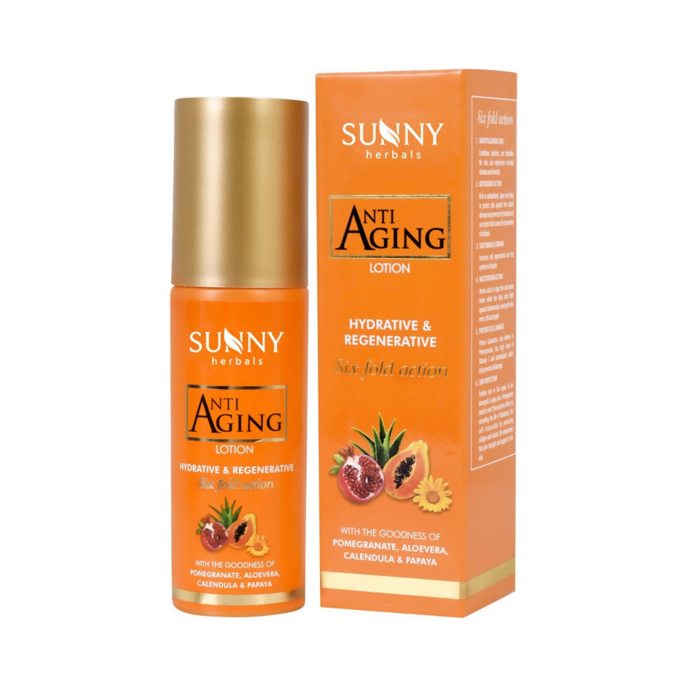 Sunny Herbals Anti Aging Lotion: Nourish, Firm & Revitalize Your Skin Naturally