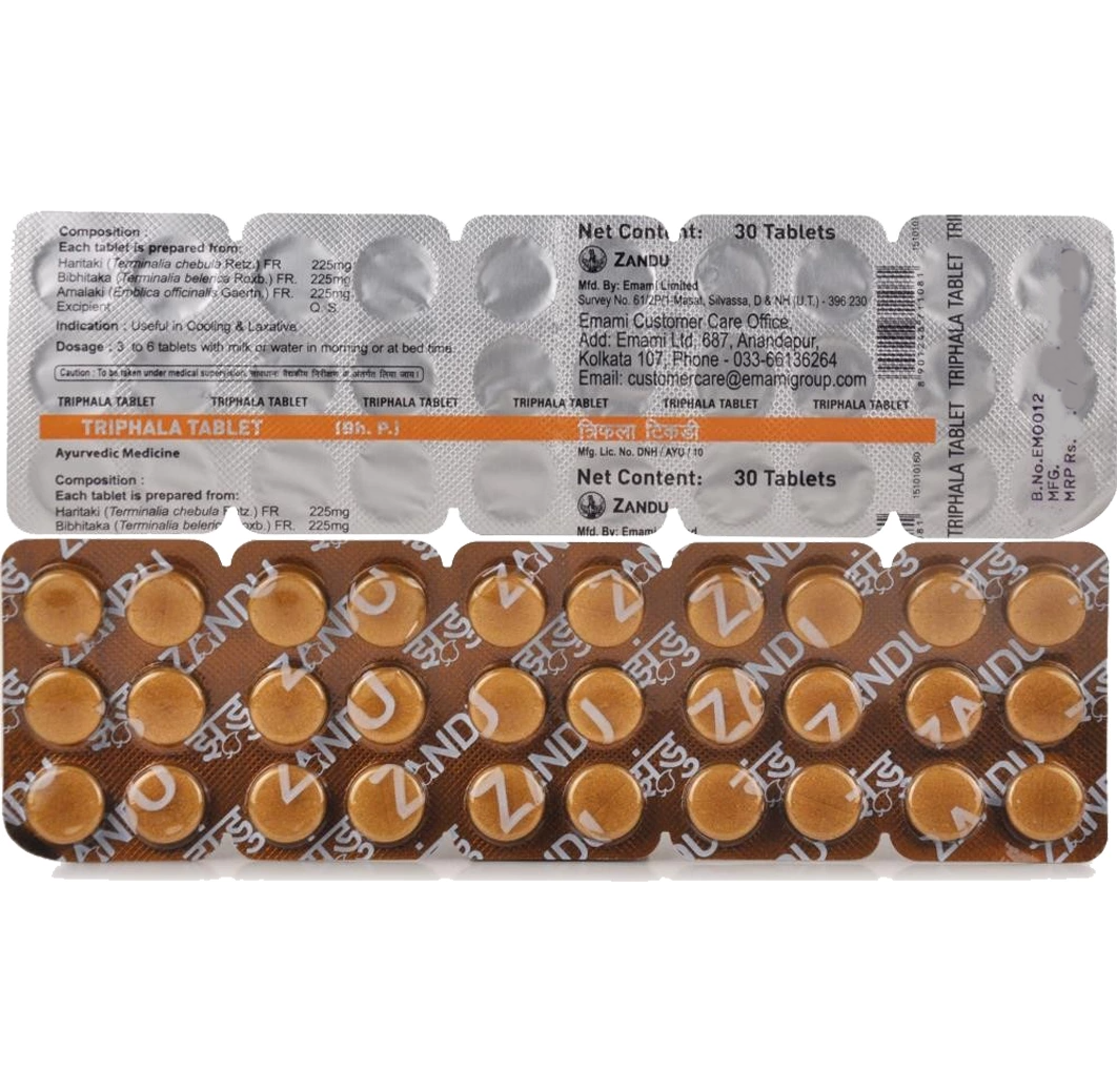 Zandu Triphala Guggulu: A Trusted Ayurvedic Supplement for Everyday Wellness and Digestive Health