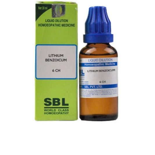 SBL Lithium Benzoicum Dilution: Uses, Benefits, Dosage & Buying Guide