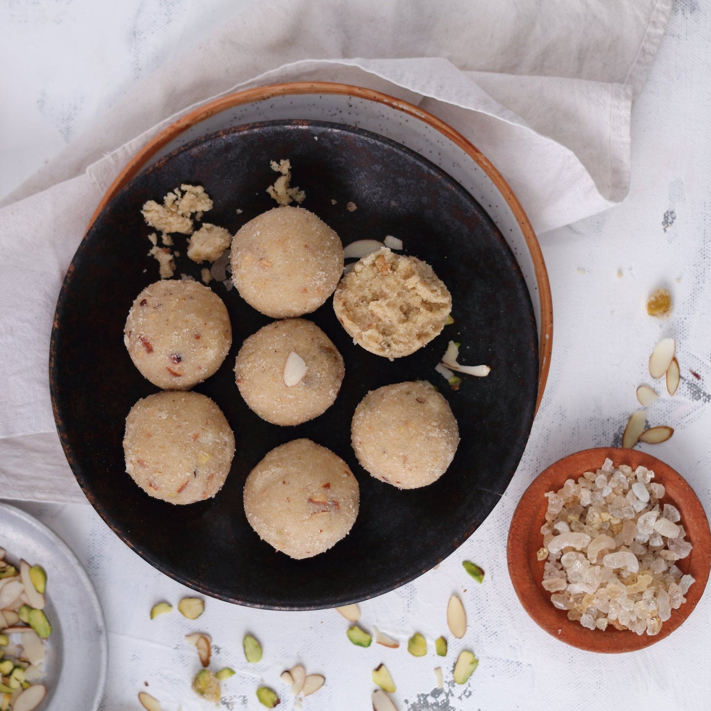 Almond House Gound Laddu | Swadesiicart