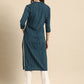 Anouk Striped Kurta - Swadesiicart