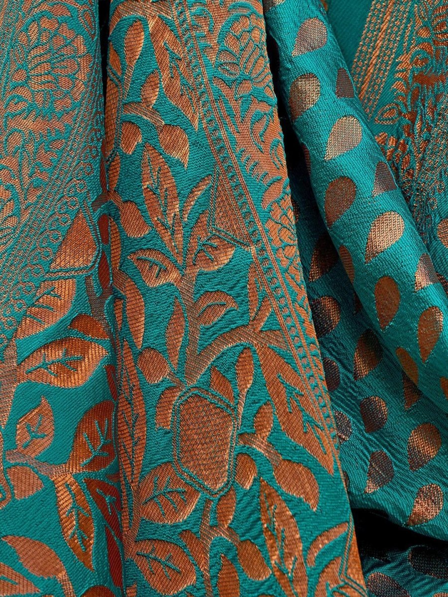 Anouk Woven Design Zari Banarasi Saree | Swadesiicart