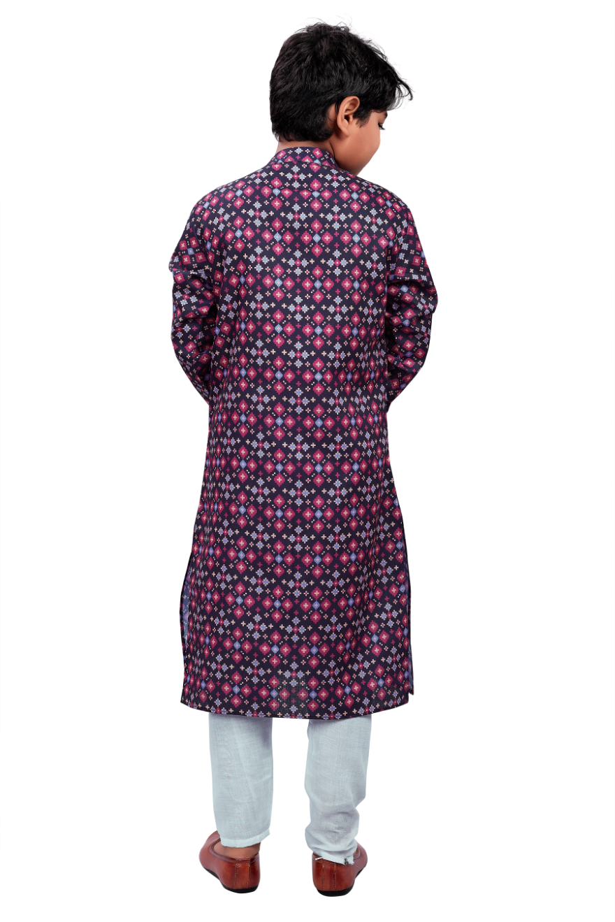 DEIANA'S Casual Designer Kurta Pyjama Set For Boys And kids (Multicolor) | Swadesiicart