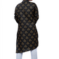DEIANA'S Casual Designer Kurta Pyjama Set For Boys And kids (Black With Golden) | Swadesiicart