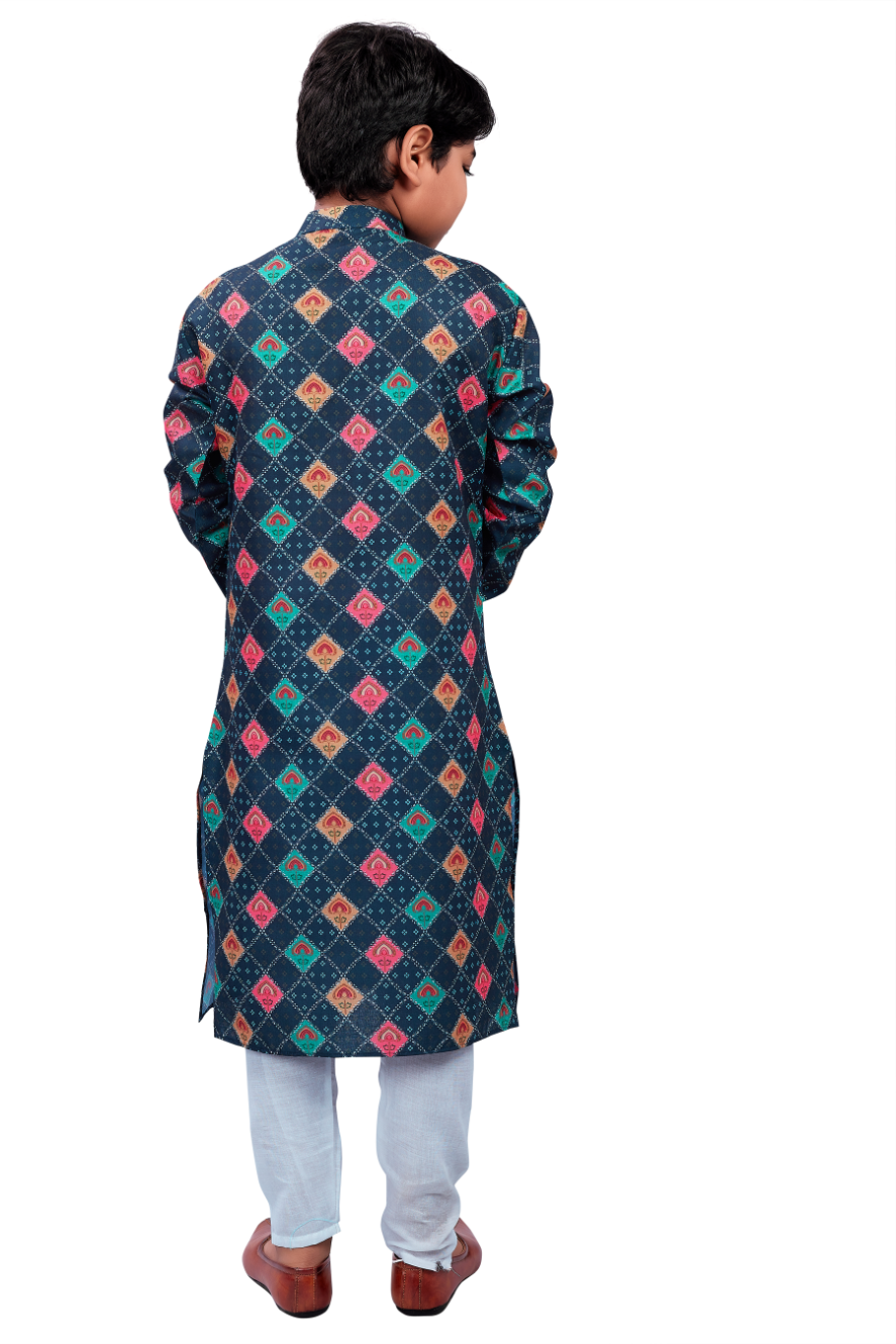 DEIANA'S Casual Designer Kurta Pyjama Set For Boys And kids (Multicolor) | Swadesiicart