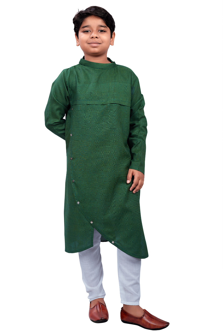 DEIANA'S Casual Designer Kurta Pyjama Set For Boys And kids (Green) | Swadesiicart