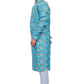 DEIANA'S Casual Designer Kurta Pyjama Set For Boys And kids (Sky Blue Blue With Multicolor) | Swadesiicart