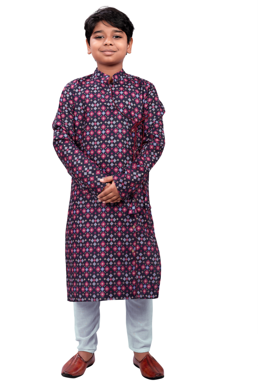 DEIANA'S Casual Designer Kurta Pyjama Set For Boys And kids (Multicolor) | Swadesiicart