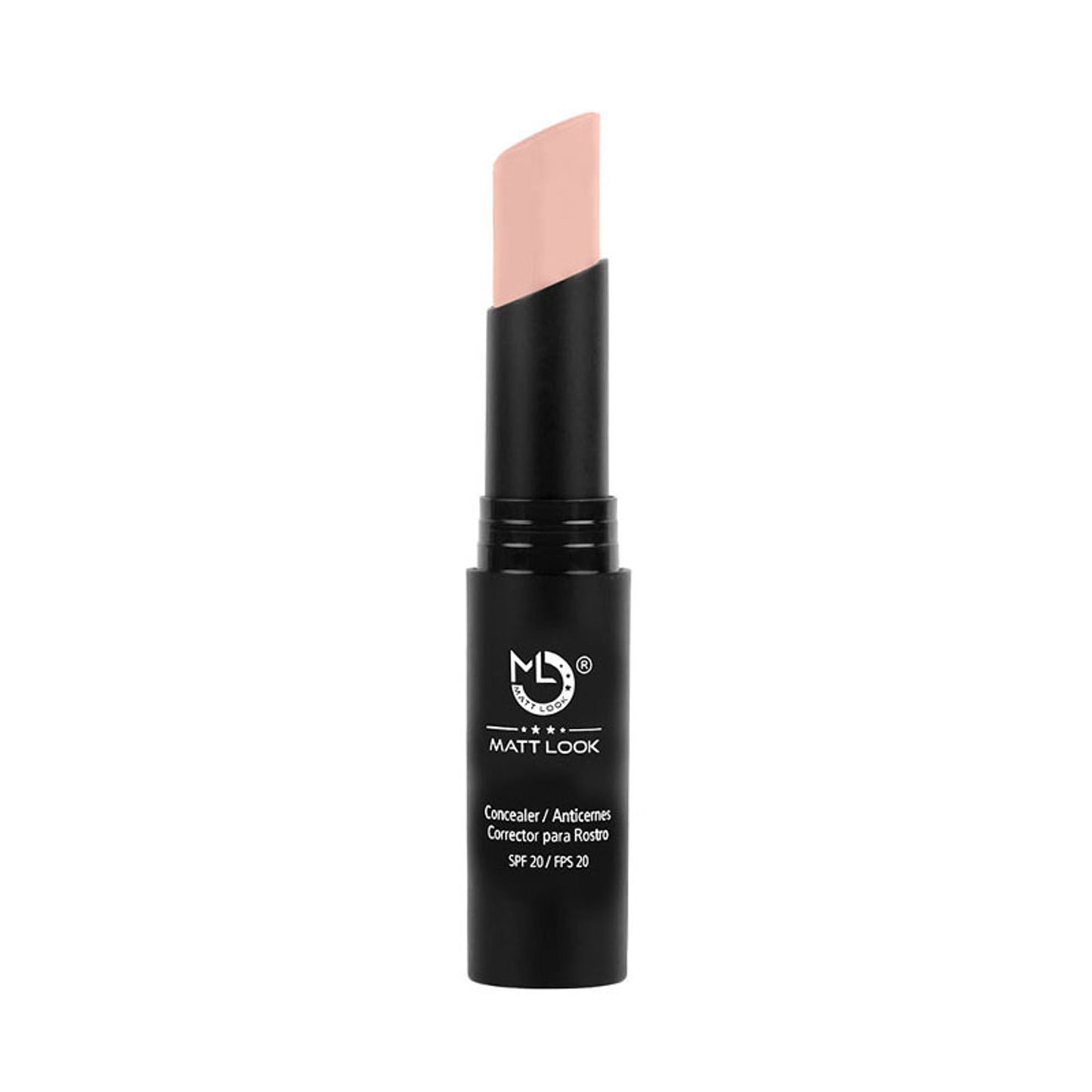 Matt Look Concealer & Anticernes SPF 20 - Rose - Swadesiicart