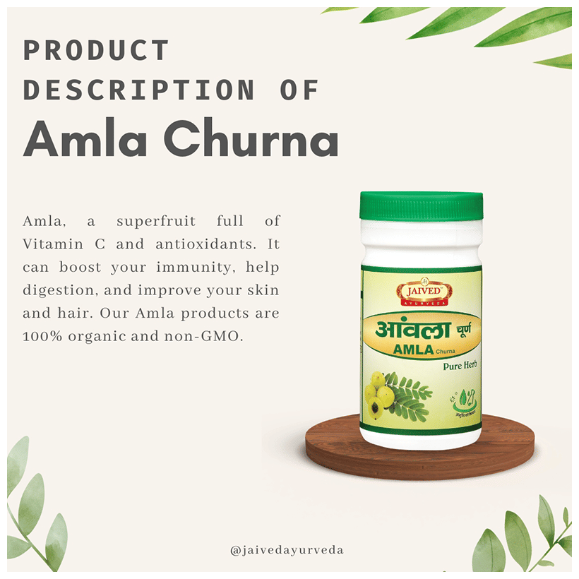 Jaived Ayurveda Amla Churna | Swadesiicart