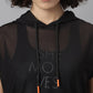 MKH Typography Printed Dri-FIT Hooded Relaxed Fit T-shirt - Swadesiicart
