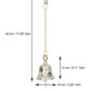 eCraftIndia Multicoloured Brass Hanging Pooja Bell Showpieces | Swadesiicart