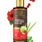 Khadi Natural Hibiscus & Aloe Vera Hair Oil - Mineral Oil, Silicones, Synthetic Fragrance Free - 200ml