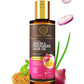 Khadi Natural Onion & Fenugreek Hair Oil - Mineral Oil, Silicones, Synthetic Fragrance Free - 200ml