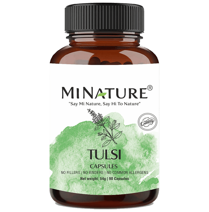 Minature Tulsi Capsules | Swadesiicart