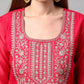 Kalini Women Floral Yoke Design Gotta Patti Kurta With Sharara & Dupatta | Swadesiicart