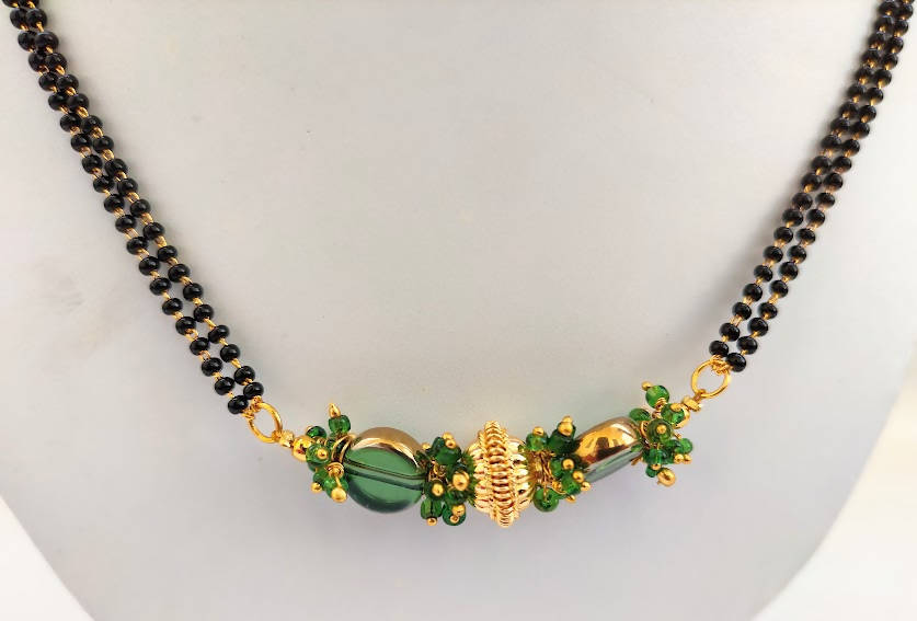 Cute Traditional Designer Beaded Mangalsutra | Swadesiicart