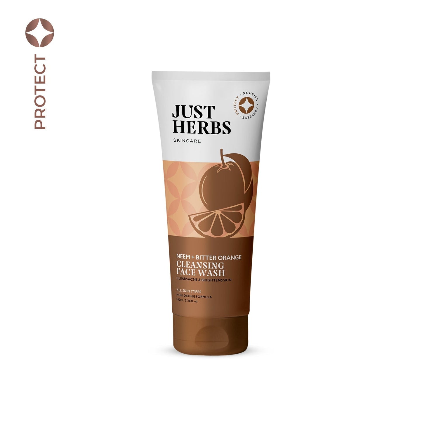 Cleansing Face Wash with Neem and Bitter Orange / Silksplash