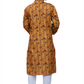 DEIANA'S Casual Designer Kurta Pyjama Set For Boys And kids (Brown With Multicolor) | Swadesiicart