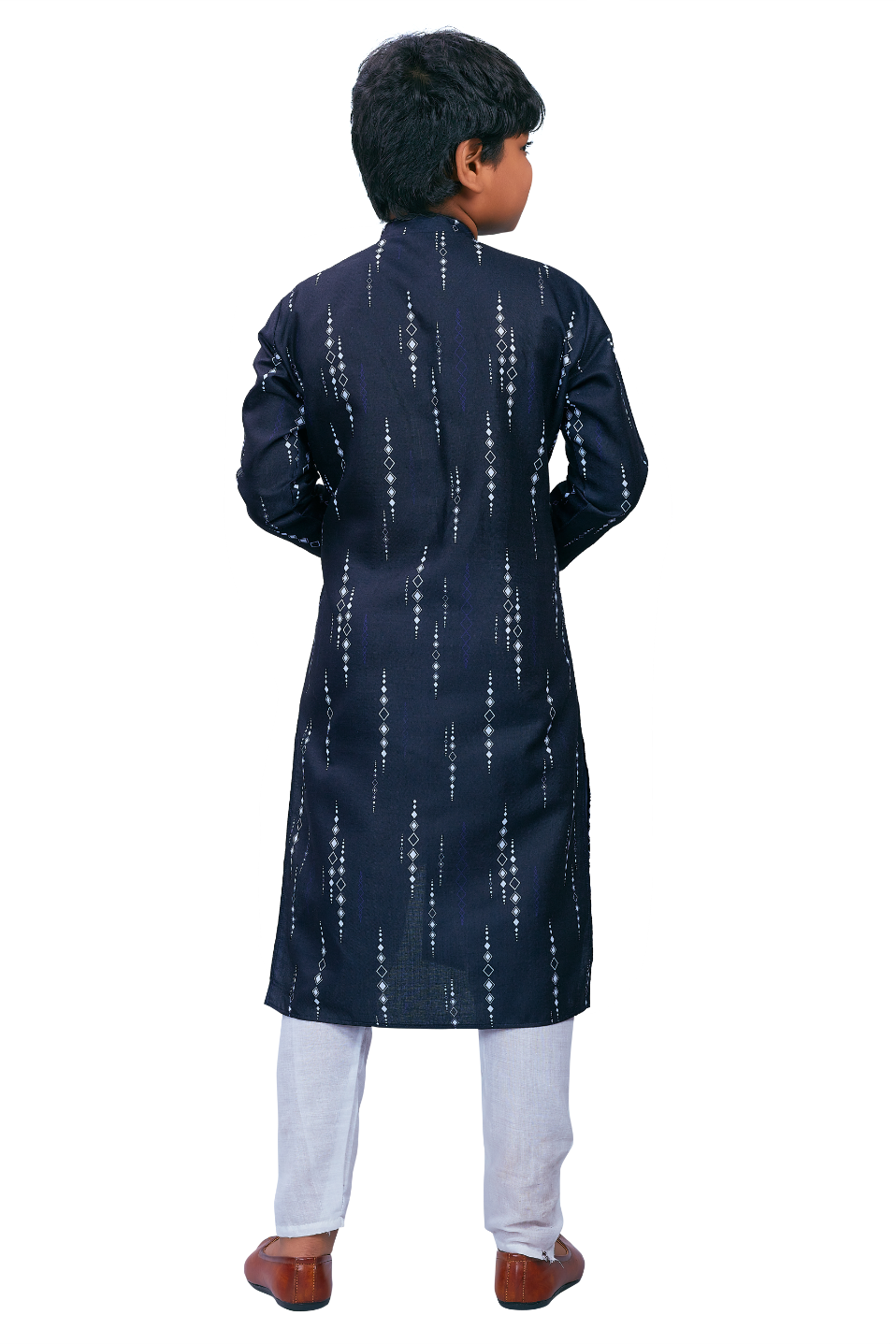 DEIANA'S Casual Designer Kurta Pyjama Set For Boys And kids (Dark Blue) | Swadesiicart