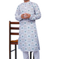 DEIANA'S Casual Designer Kurta Pyjama Set For Boys And kids (White With Multicolor) | Swadesiicart