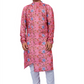 DEIANA'S Casual Designer Kurta Pyjama Set For Boys And kids (Pink With Multicolor) | Swadesiicart