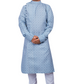 DEIANA'S Casual Designer Kurta Pyjama Set For Boys And kids (Sky Blue Blue) | Swadesiicart