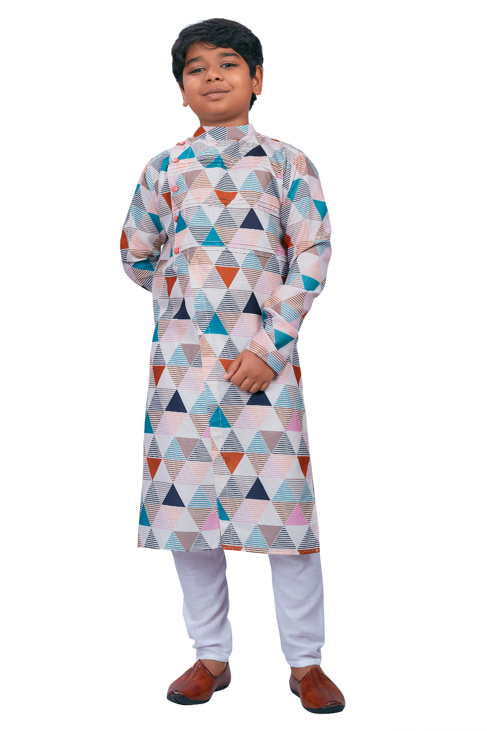 DEIANA'S Casual Designer Kurta Pyjama Set For Boys And kids (Multicolor) | Swadesiicart
