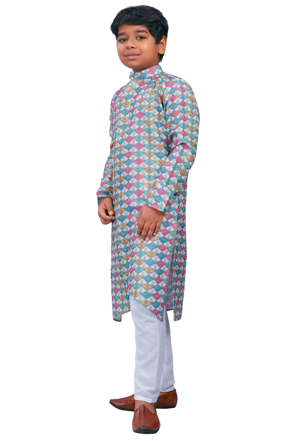 DEIANA'S Casual Designer Kurta Pyjama Set For Boys And kids (Multicolor) | Swadesiicart