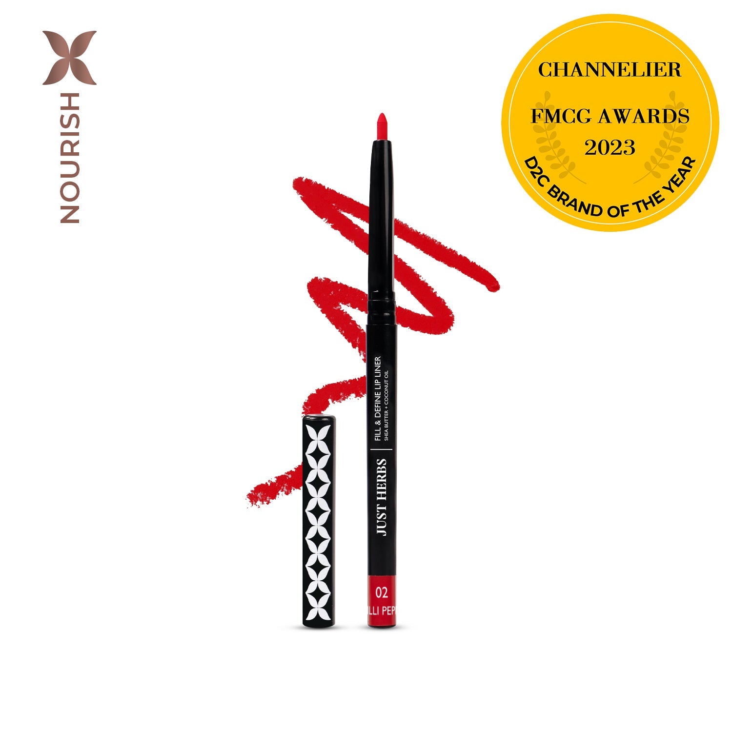 Fill & Define Lip Liner with Shea Butter and Coconut Oil (Copy)