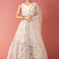 House of Panchhi Grey Net Sequinse Work Lehenga & Blouse, Dupatta | Swadesiicart