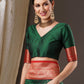 Anouk Zari Silk Blend Banarasi Saree | Swadesiicart