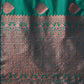 Anouk Ethnic Motifs Zari Banarasi Saree | Swadesiicart