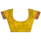 Joban Fashion Golden Yellow Banarasi Soft Silk Woven Saree | Swadesiicart