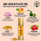 Ivory Natural 24K Gold Face Polish Oil For Luxurious Exfoliating And Rejuvenating Skincare | Swadesiicart
