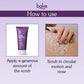 Bake 2% Kojic Acid Lavender Smoothie Body Scrub | Swadesiicart