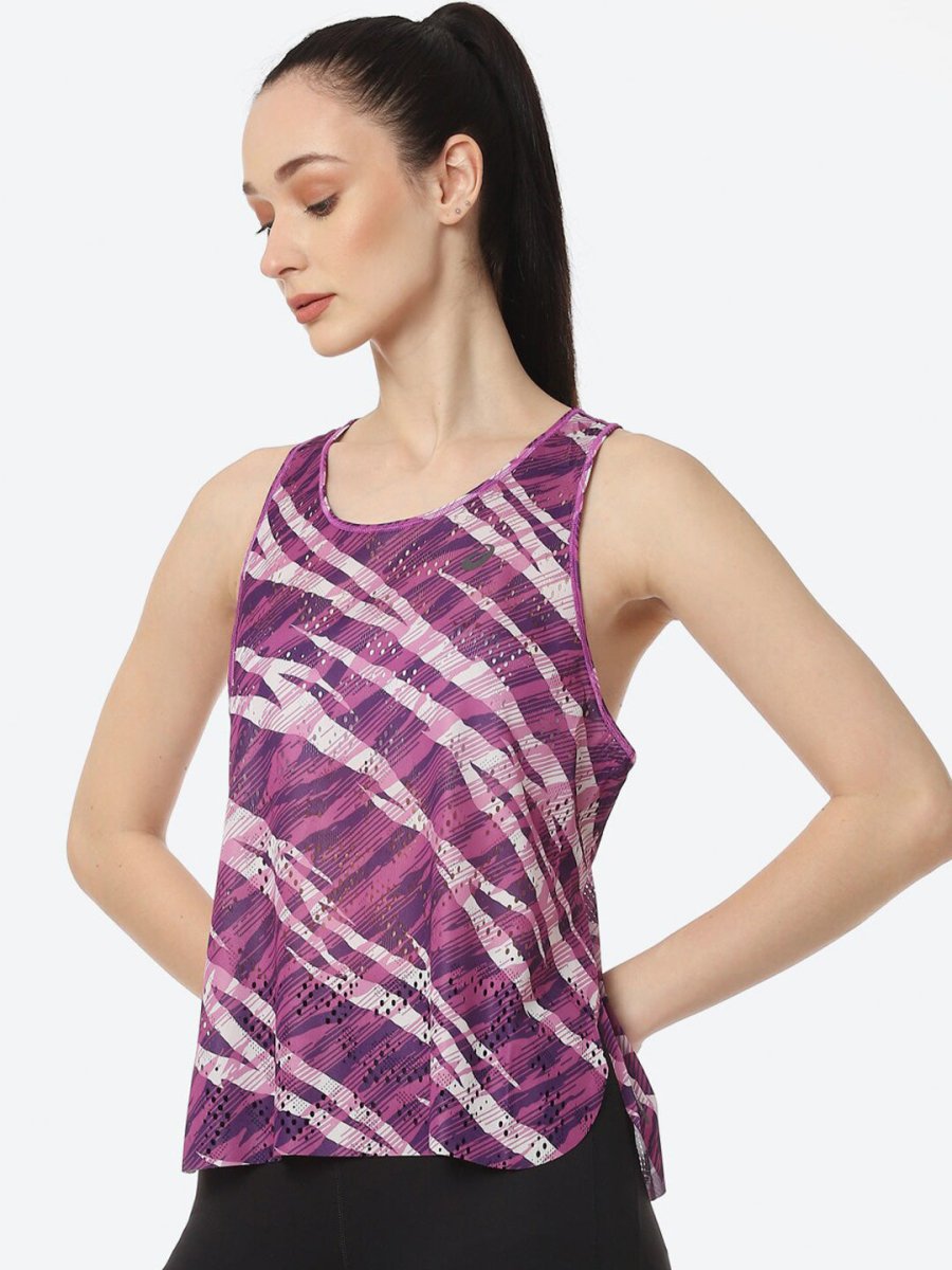 ASICS M Actibreeze Jacquard SS Off Ventilate Actibreeze Aop Printed T-shirt | Swadesiicart
