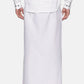 Sethukrishna Men White & Pink Solid Cotton Dhoti | Swadesiicart